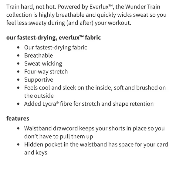 NWT Lululemon Wunder Train Contour Fit High-Rise Short 8" - Picture 9 of 9